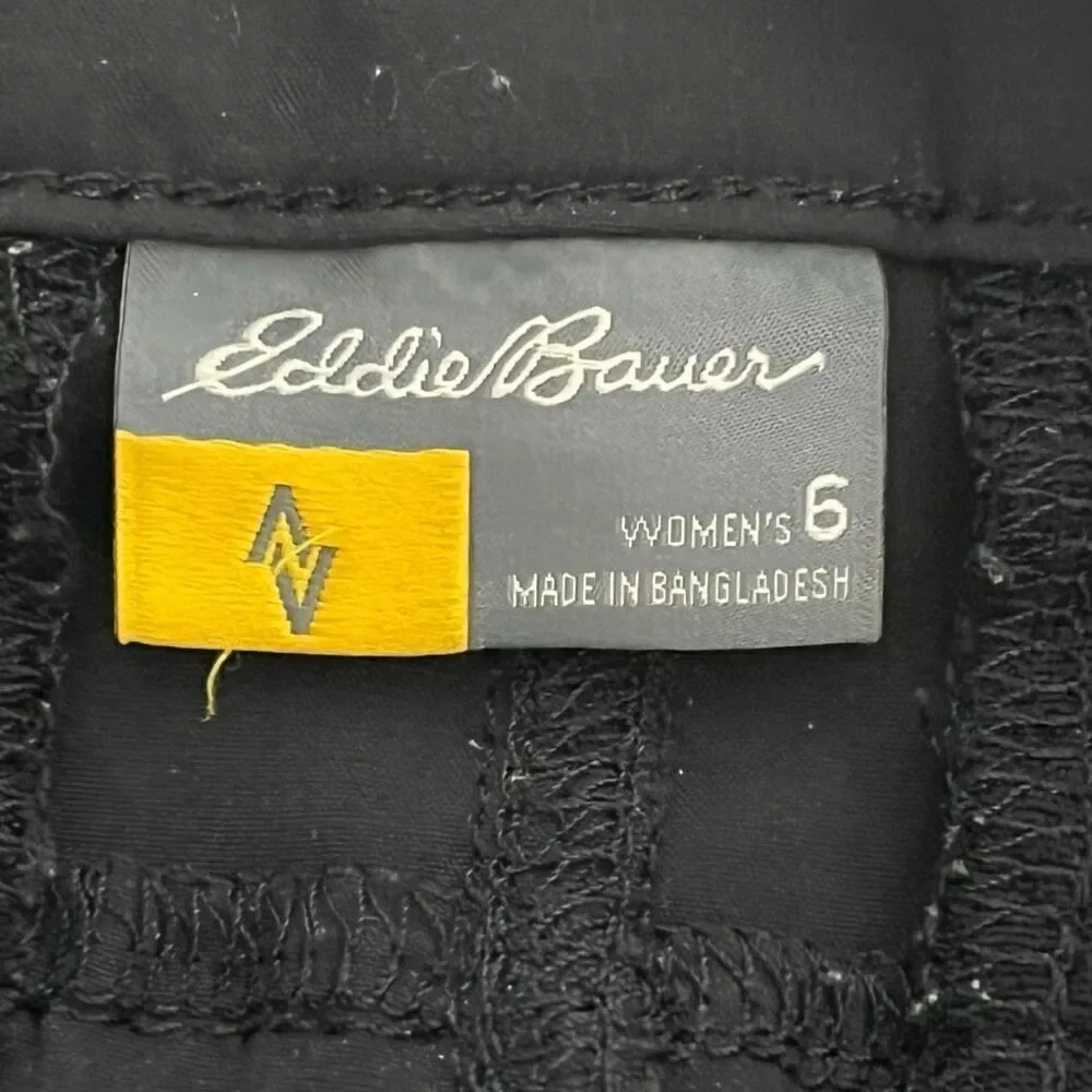Eddie Bauer Black Shorts   Women’s Size 6